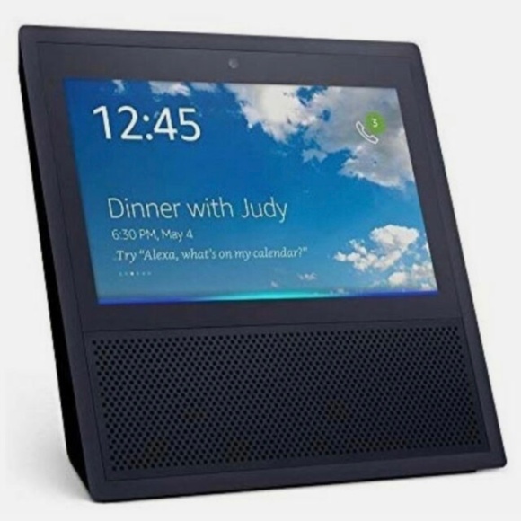 NIB Amazon Echo Show 1st Generation Smart Speaker with Alexa (Black) - Picture 1 of 8